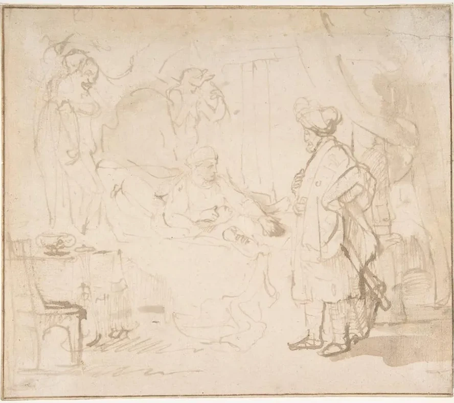 Potiphar's Wife Accusing Joseph Before her Husband