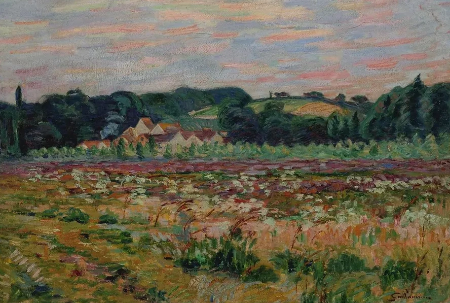 Prairie Epinay Sur Orge, le Soir