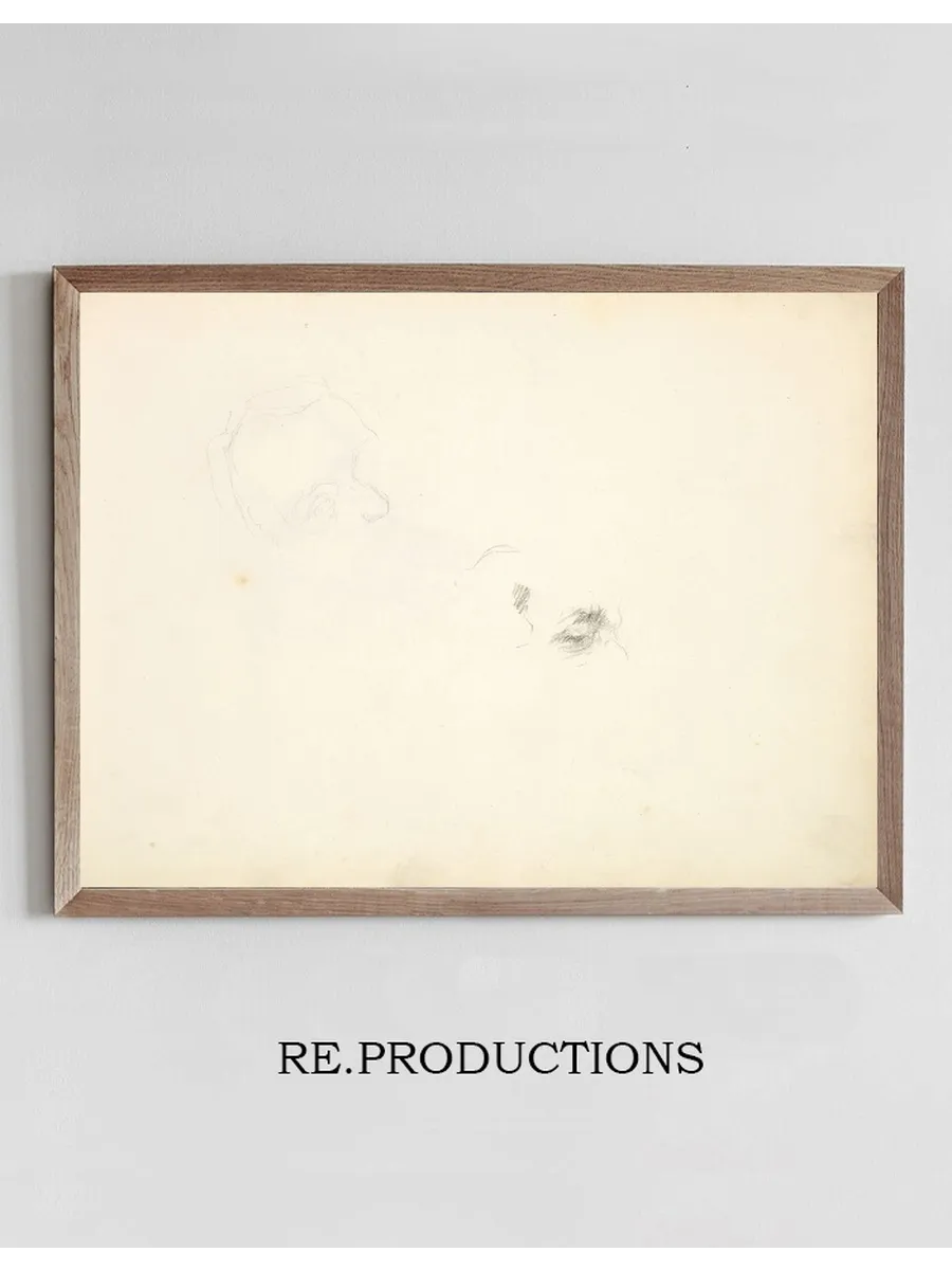 Preliminary Studies for Portrait of William Makepeace Thackeray