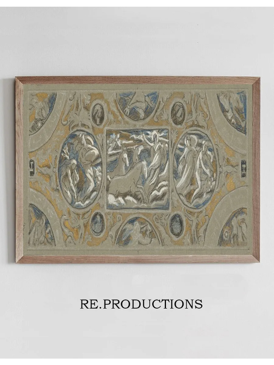 Preliminary Study for Huntington House Ceiling