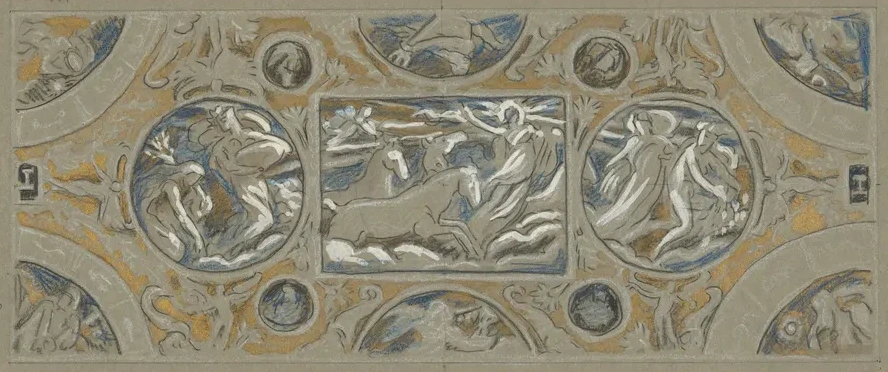 Preliminary Study for Huntington House Ceiling