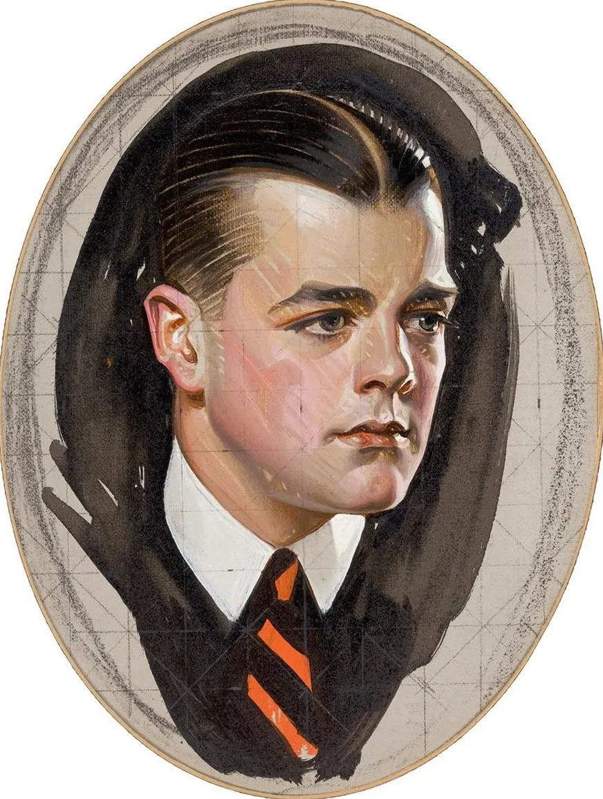 Preliminary Study, Cluett, Peabody & Co, Arrow Collar Advertisement