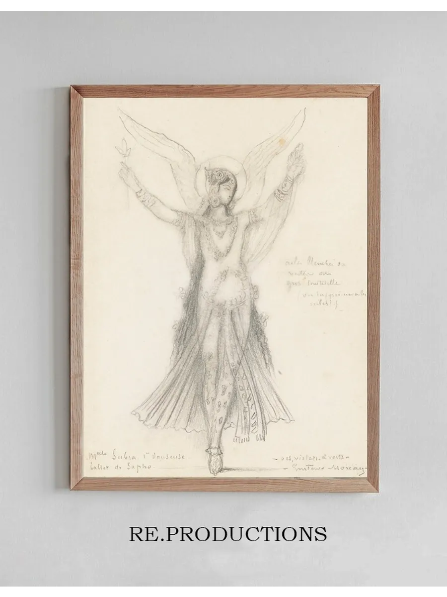 Premi re Danseuse. Mademoiselle Subra. Ballet De Sapho