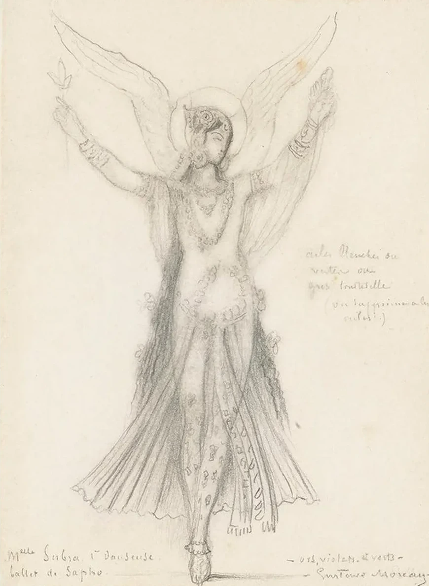 Premi re Danseuse. Mademoiselle Subra. Ballet De Sapho