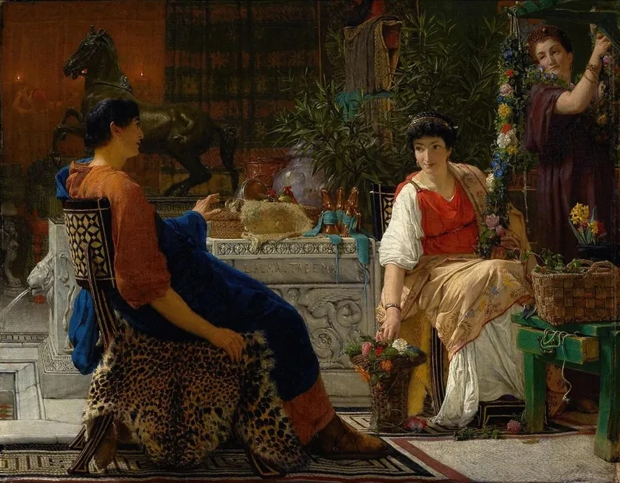Preparations For The Festivities (The Floral Wreath)