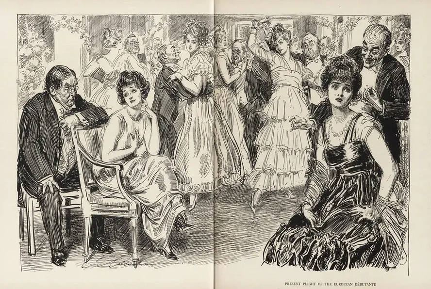Present Plight of the European Debutante