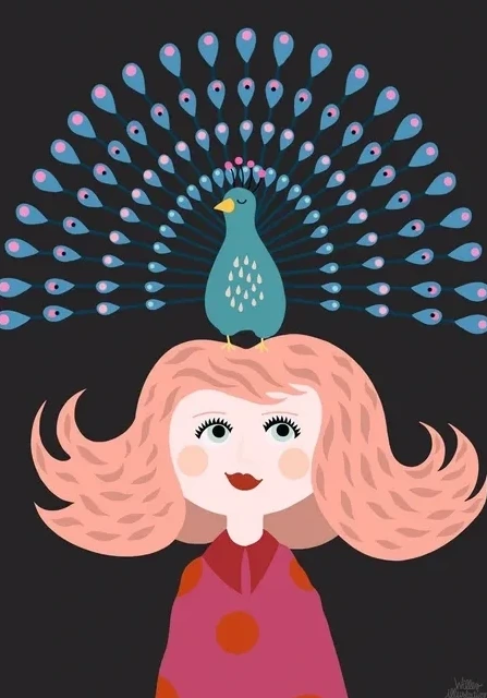 Pretty Peacock