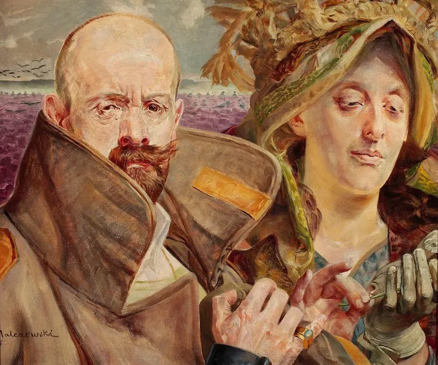 Primrose Self - Portrait with Wife