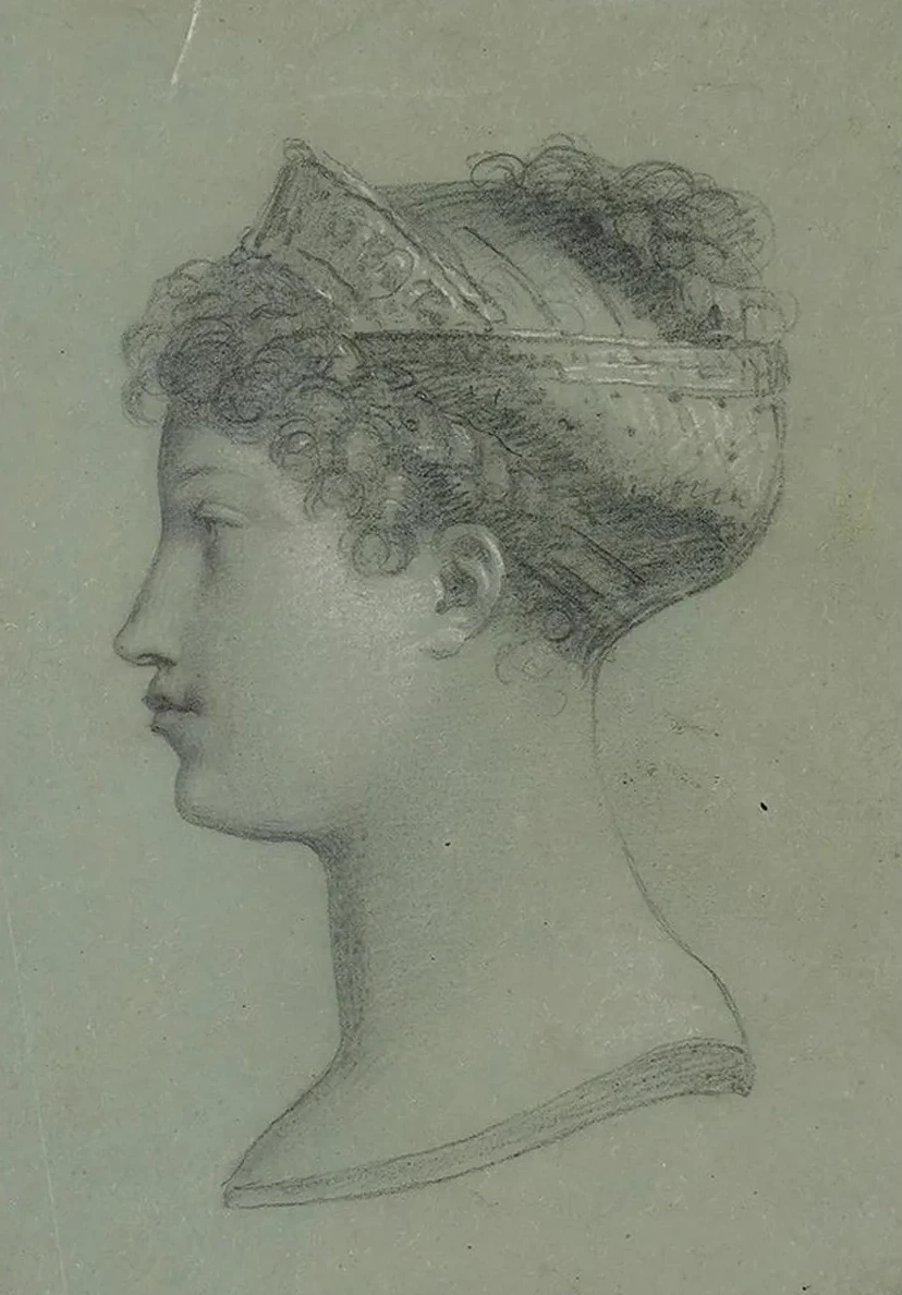 Profil de Marie - Louise