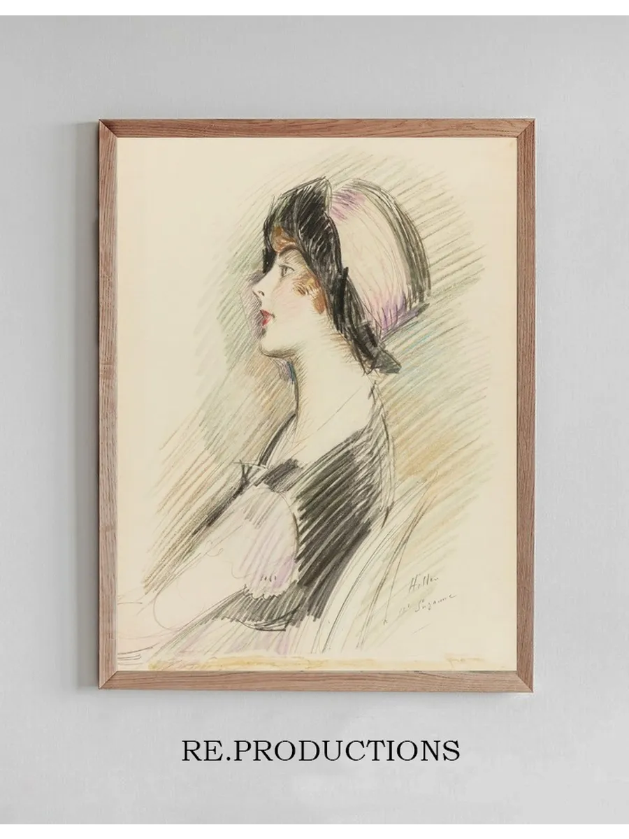 Profile Of A Young Lady