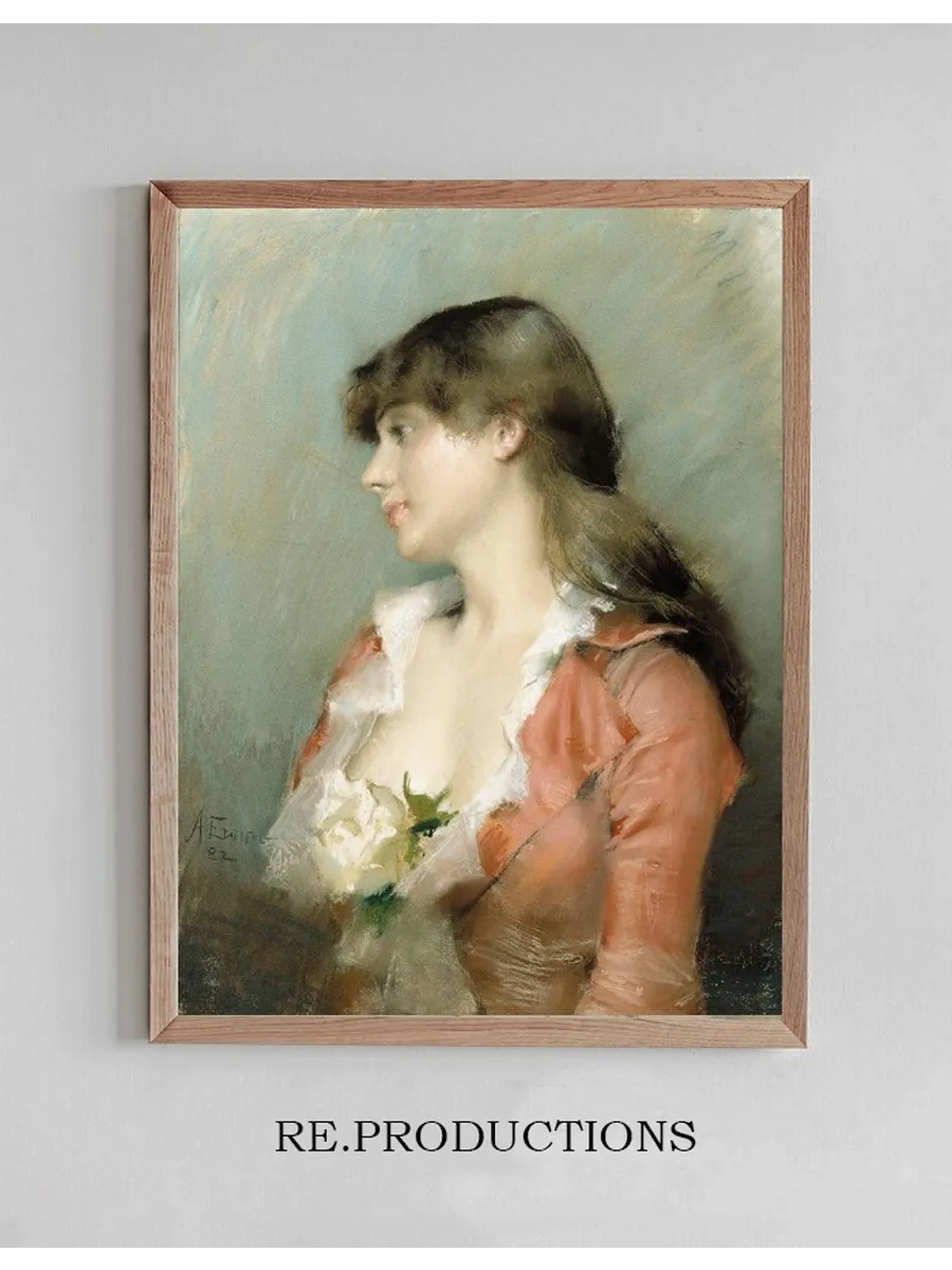 Profile Of A Young Woman