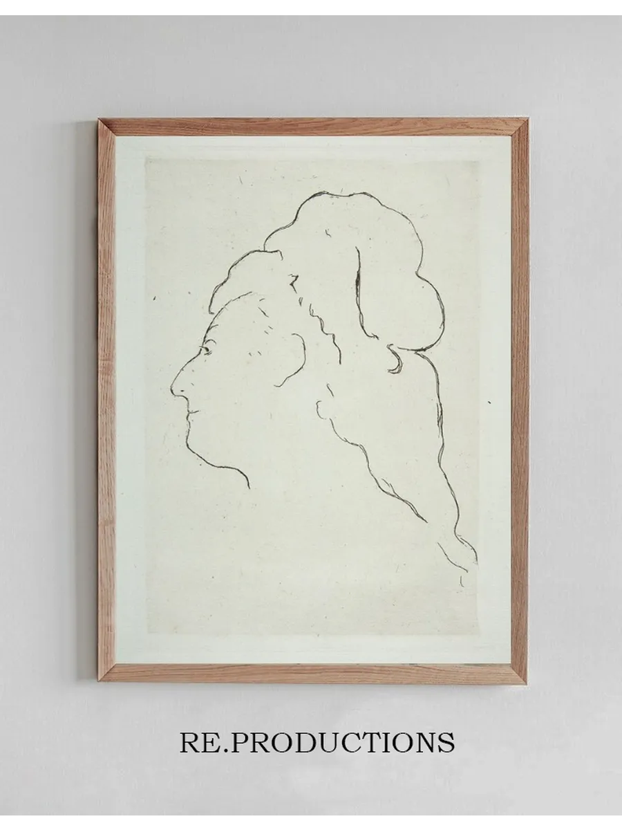 Profile of Eva Gonzales Turned to the Left