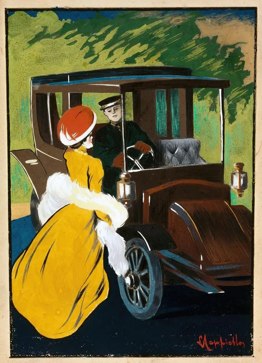 Projet D Affiche Pour les Automobiles Charron