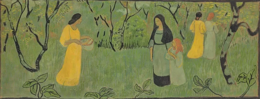 Promenade du Dimanche (Robes Jaunes)