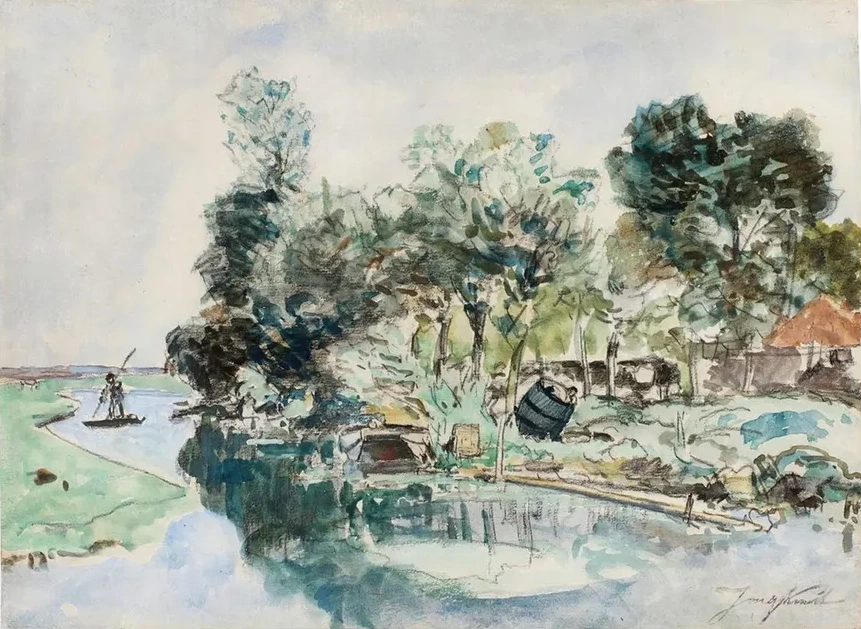 Promenade En Barque Sur la Rivi Re