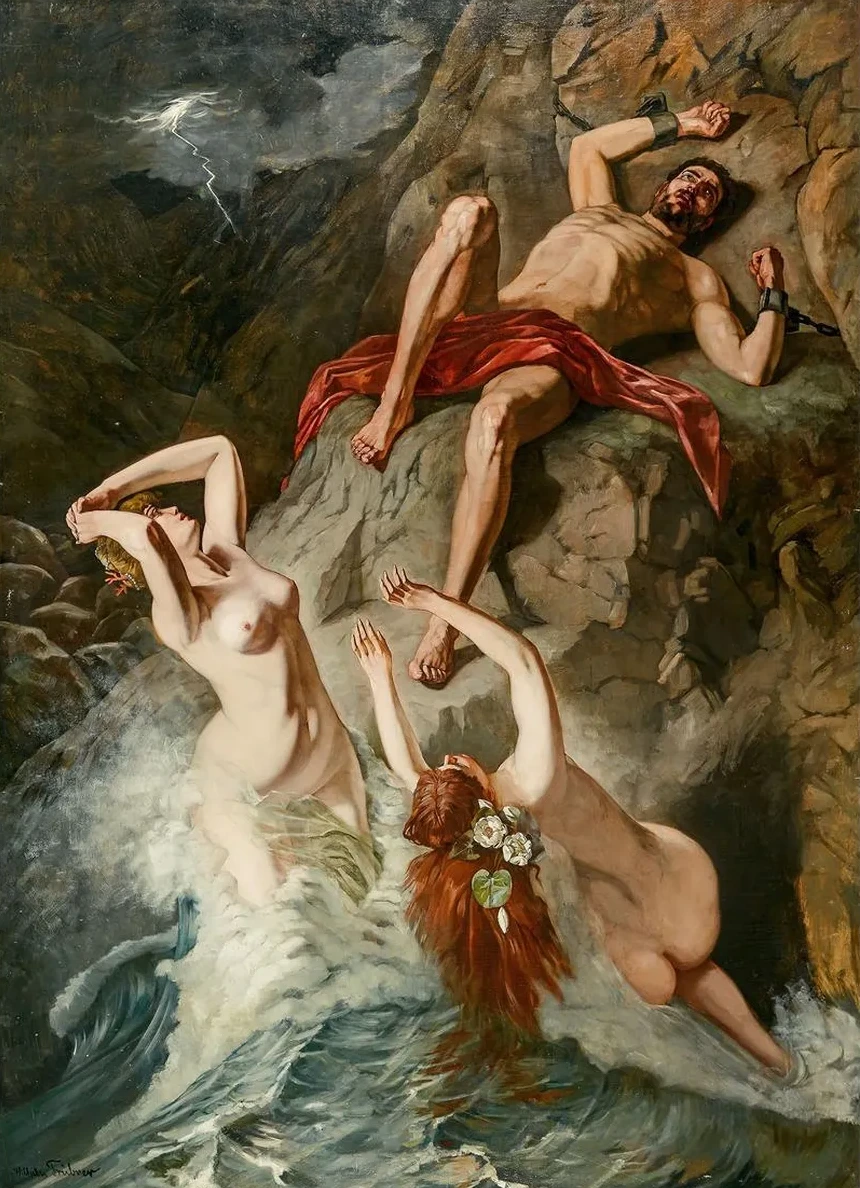 Prometheus, von Den Okeaniden Beklagt (I)
