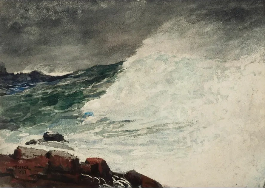 Prout's Neck, Breaking Wave