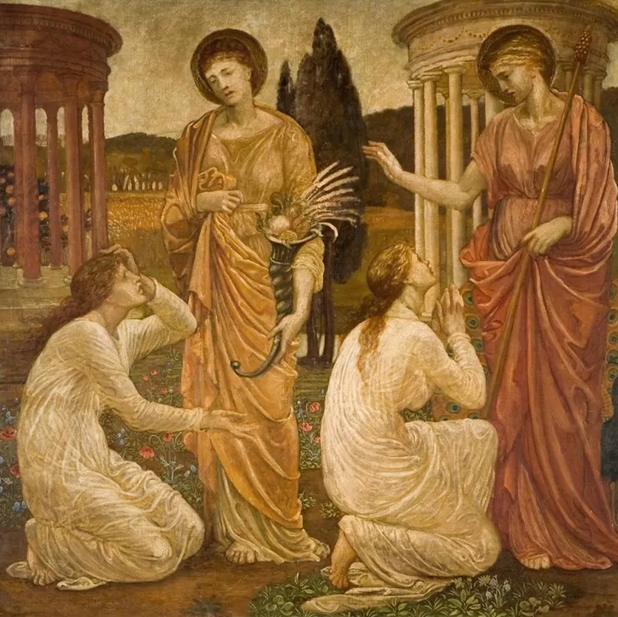 Psyche at the Shrines of Juno and Ceres