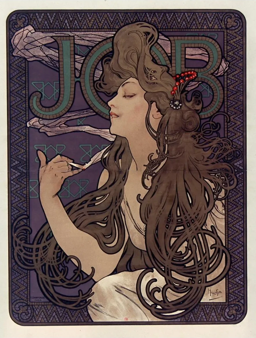 Publicit Pour les Cigarettes Job