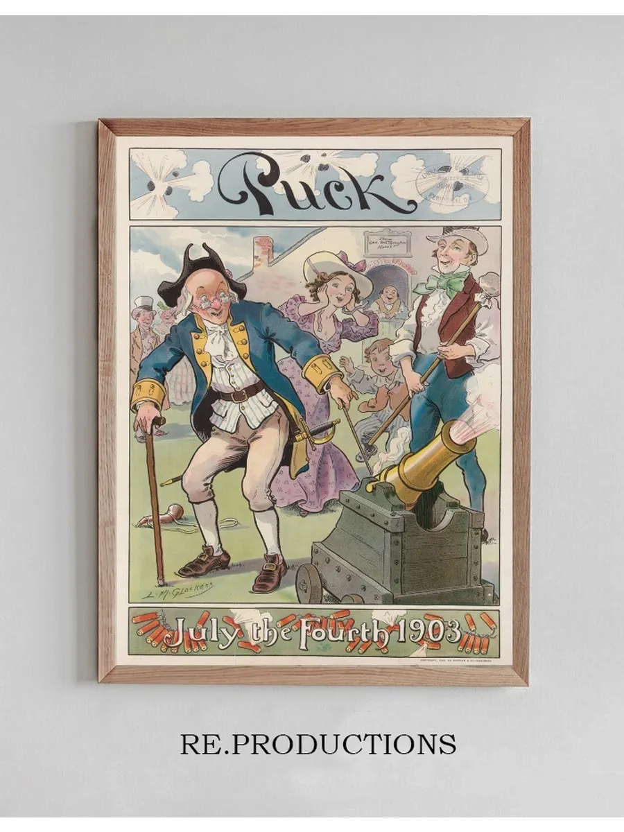 Puck July the Fourth 1903