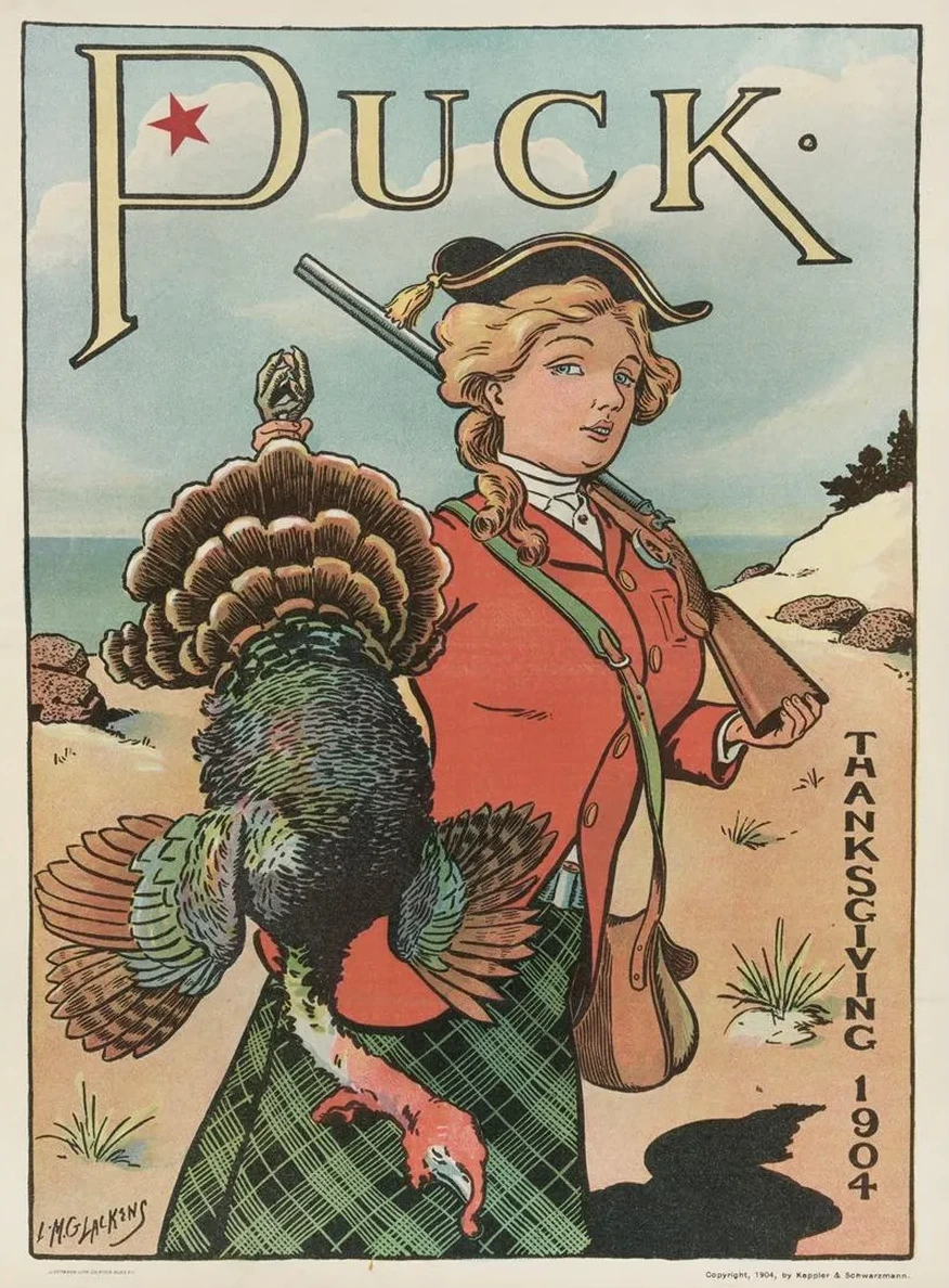Puck Thanksgiving 1904