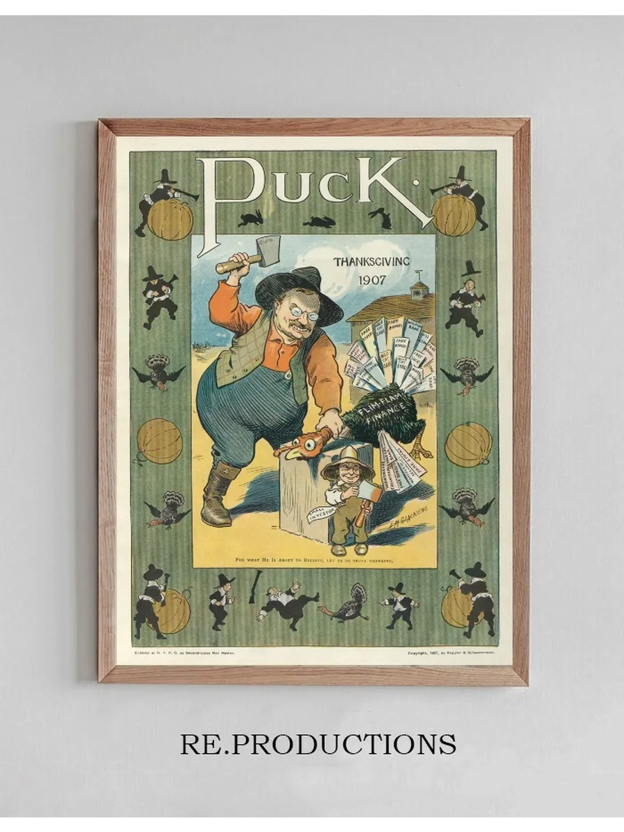 Puck Thanksgiving 1907