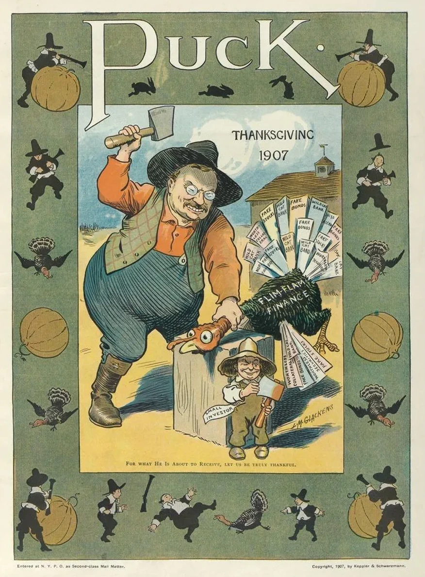 Puck Thanksgiving 1907