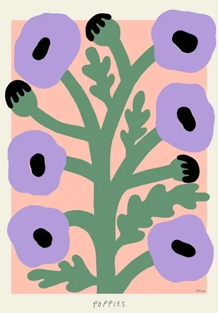 Purple Poppies