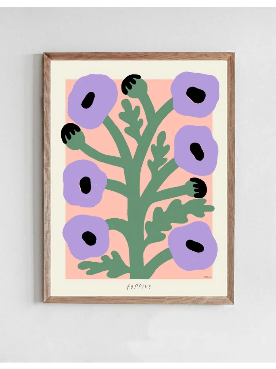 Purple Poppies