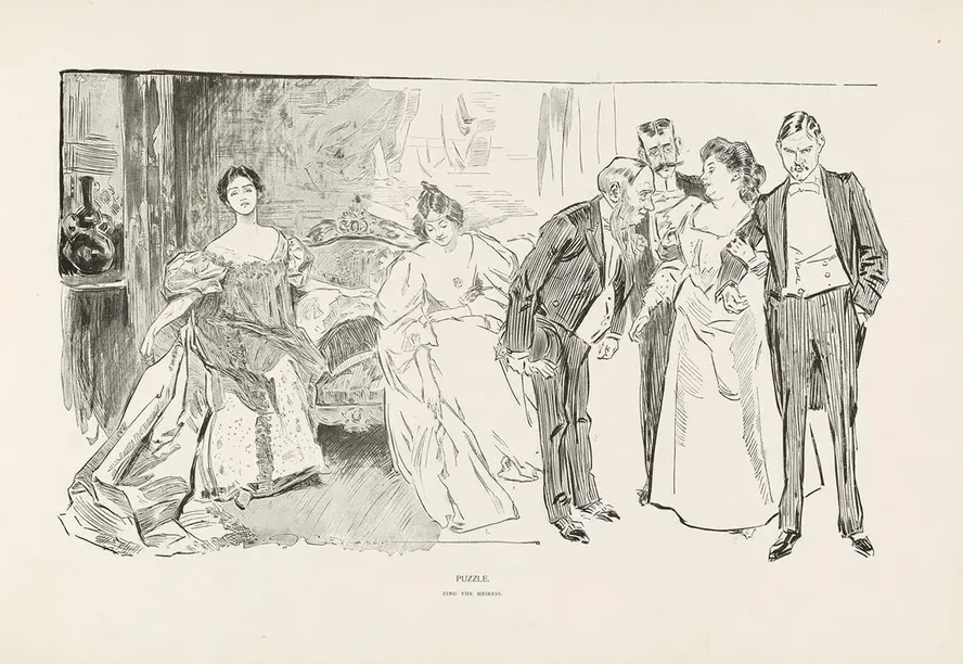 Puzzle Find the Heiress