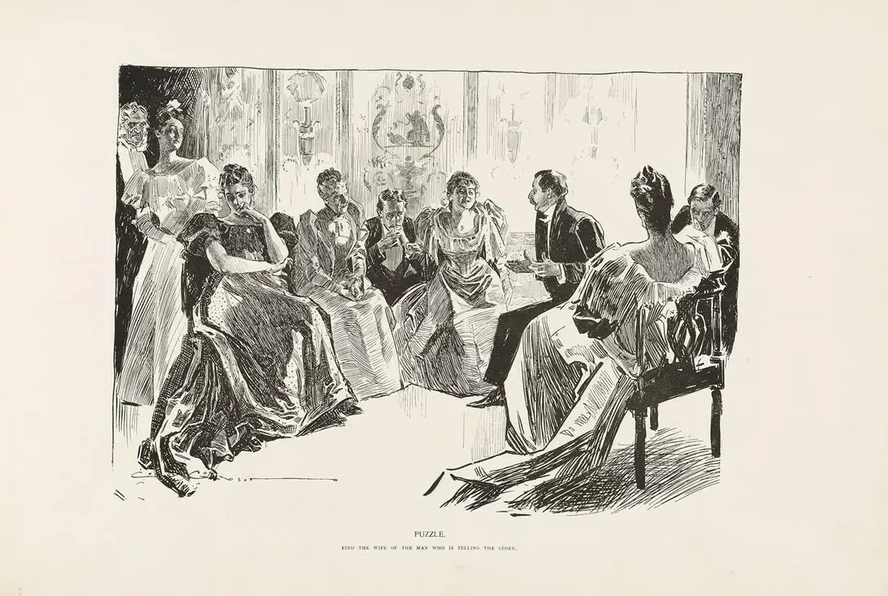 Puzzle Find the Wife of the Man Who Is Telling the Story