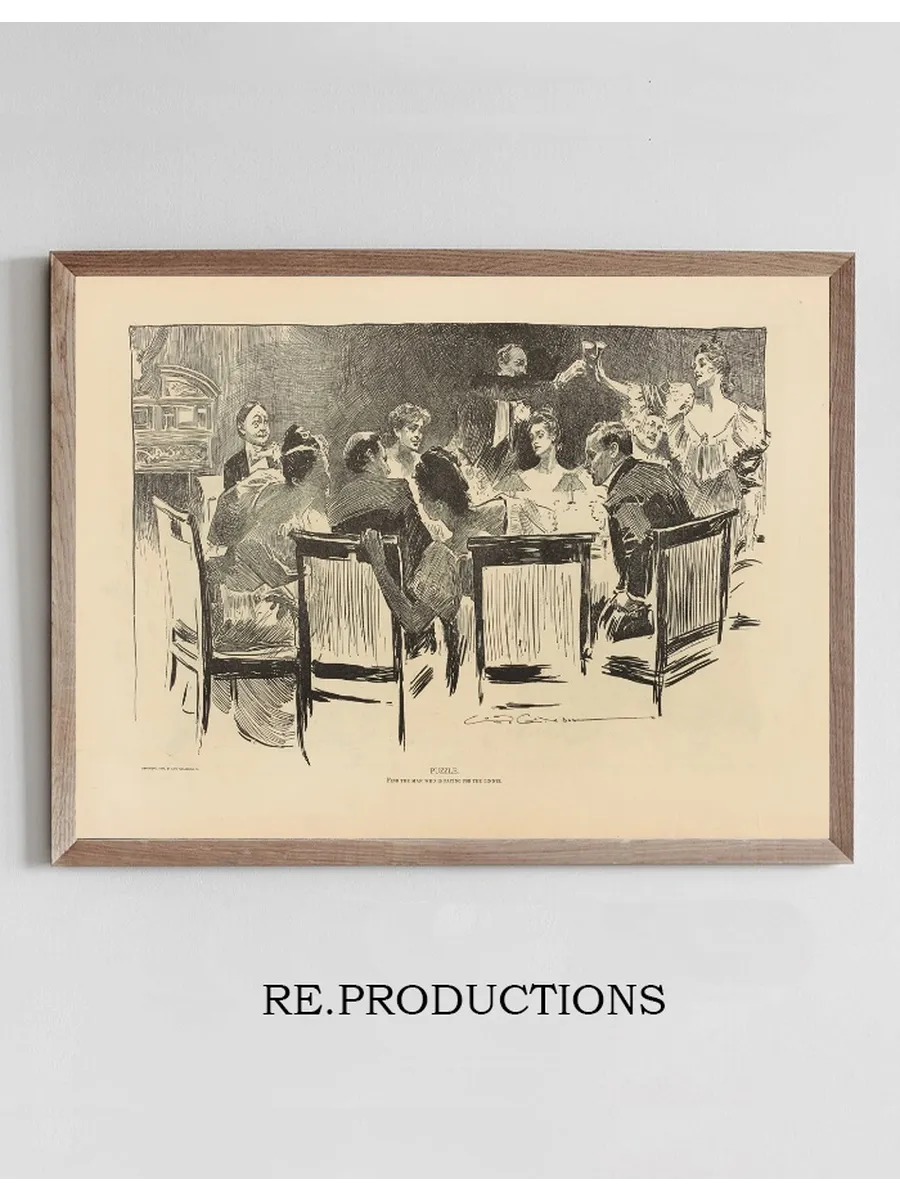 Puzzle. Find the Man Who Is Paying for the Dinner