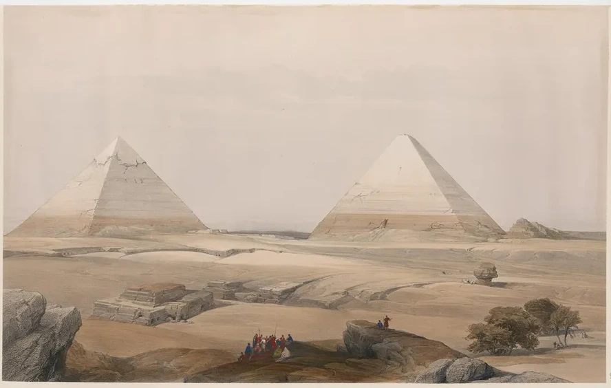 Pyramids of Geezeh Giza