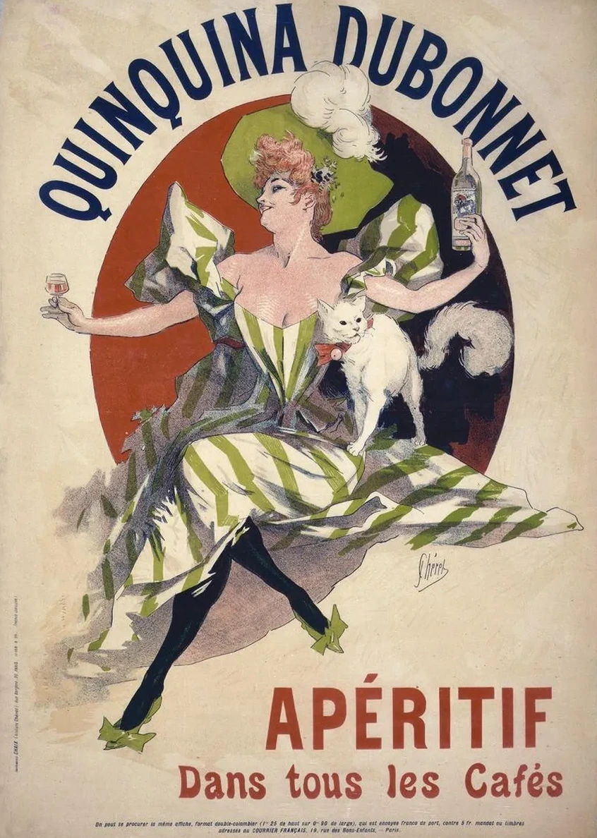 Quinquina Dubonnet Ap Ritif Dans Tous les Caf's