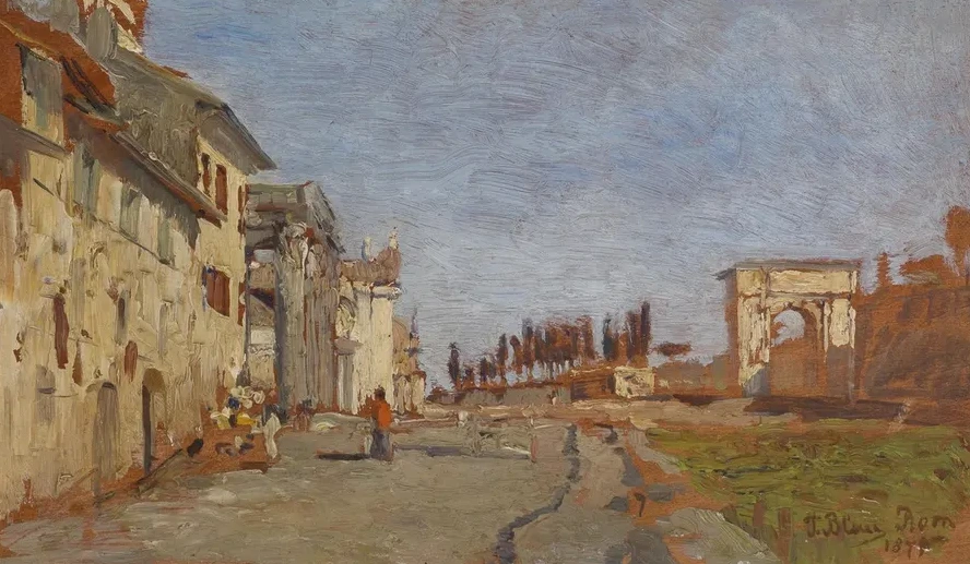 R Misches Capriccio Mit Titusbogen