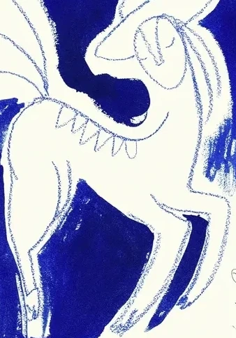 R ve in Bleu
