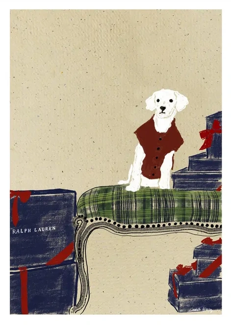 RL Dog Xmas