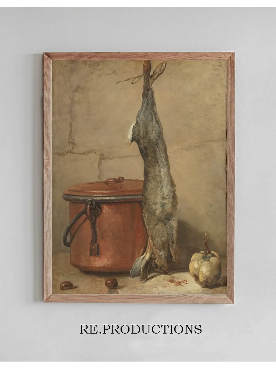 Rabbit and Copper Pot