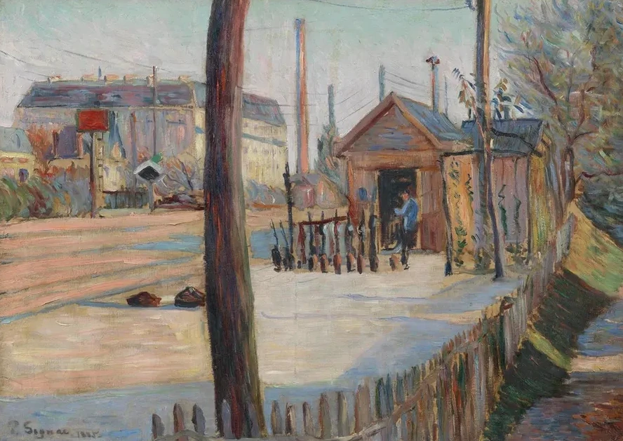 Railway Junction Near Bois - Colombes
