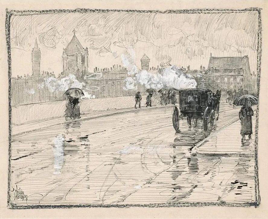 Rainy Day, Boston