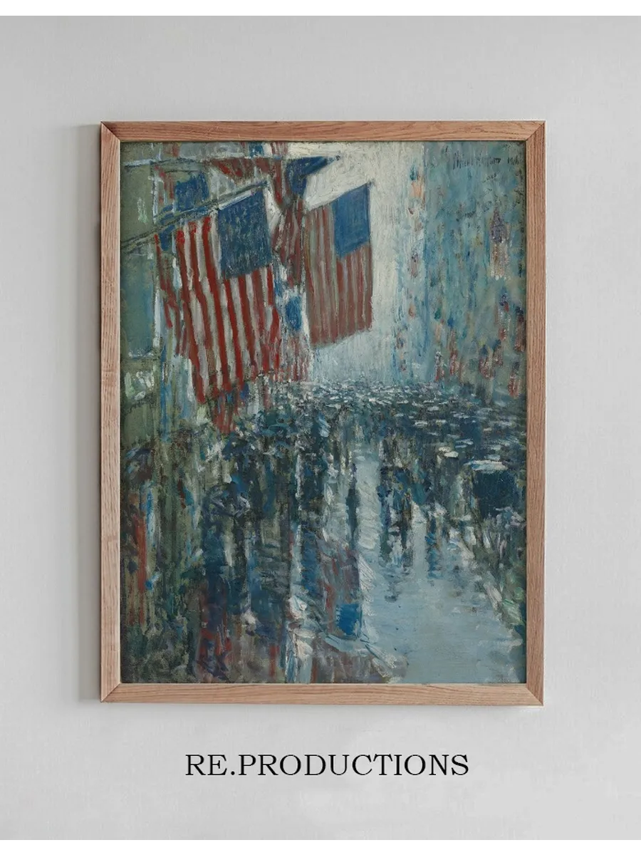 Rainy Day, Fifth Avenue