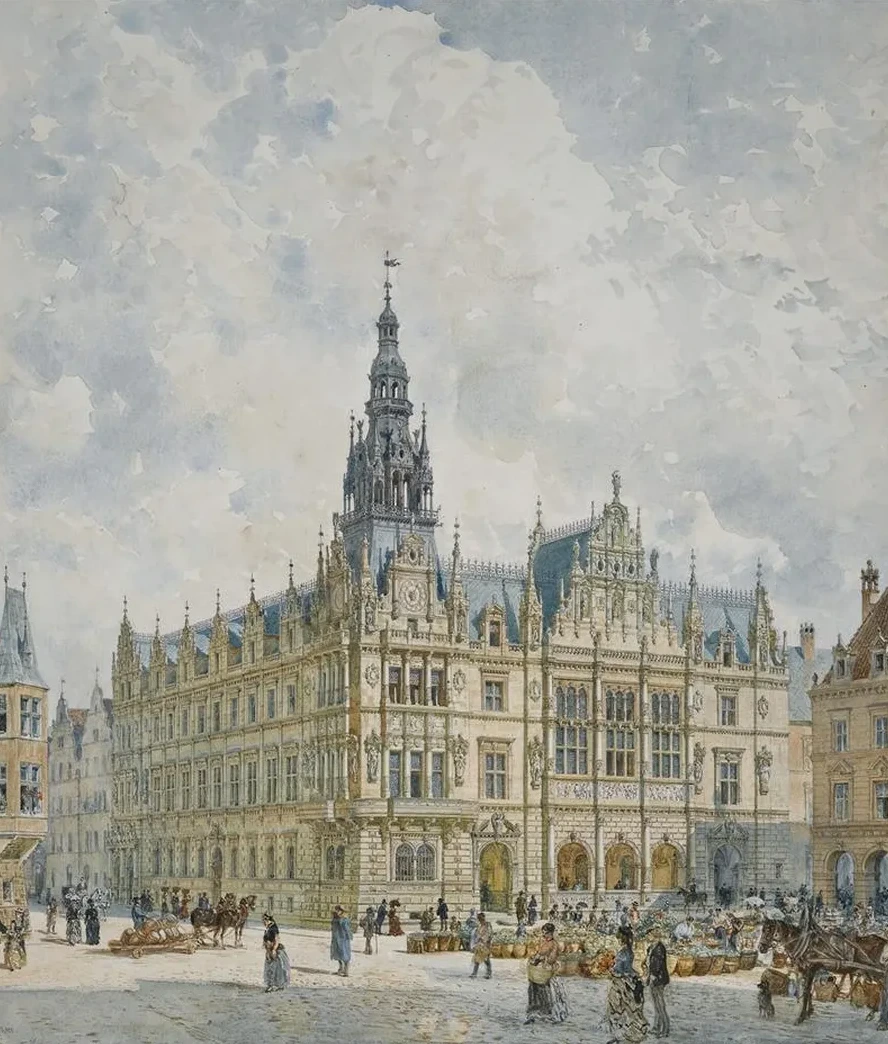 Rathausgeb ude Im Renaissancestil (Renaissance Style Town Hall)