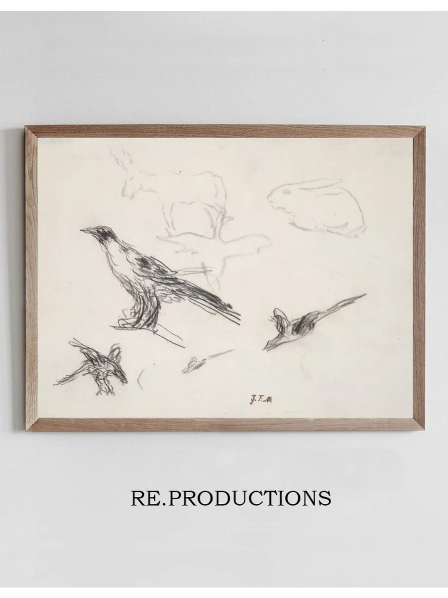Ravens, Donkey, Rabbit, andGoose