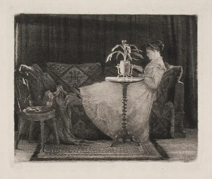 Reading Lady