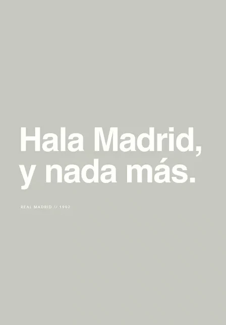 Real Madrid - Hala Madrid