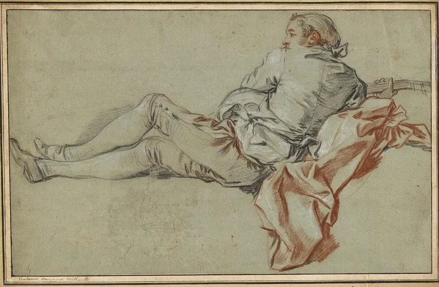 Reclining Male Figure