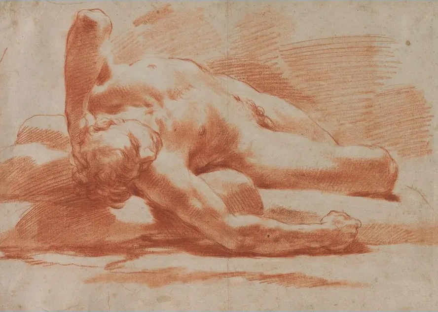 Reclining Male Nude