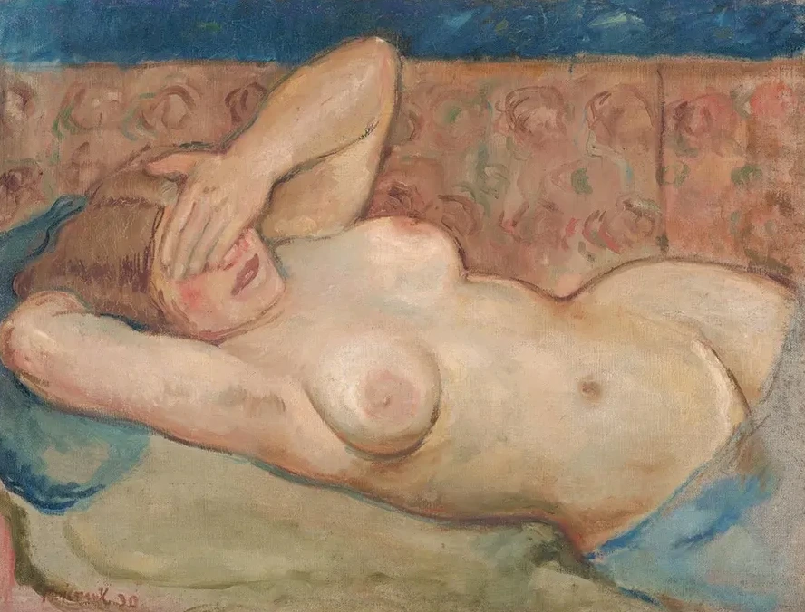 Reclining Nude (Shy)