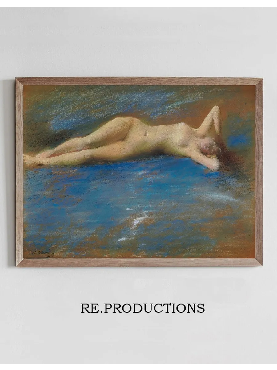 Reclining Nude Figure of a Girl