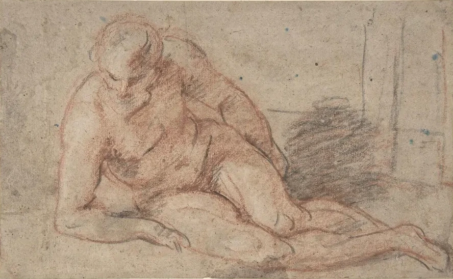 Reclining Nude Figure